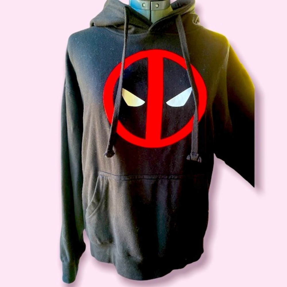Deadpool hoodie sweatshirt, black, men’s, women’s